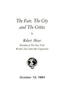 Cover of The Fair, The City and The Critics booklet