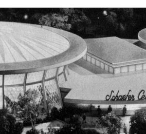 Schaefer Center advertisement panel 2