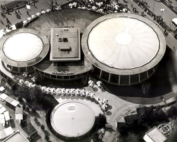 Aerial View of the Schaefer Pavilion