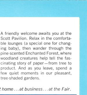 Scott Paper advertisement panel 2