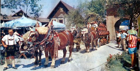 Lowenbrau Gardens wagon guide George Zech