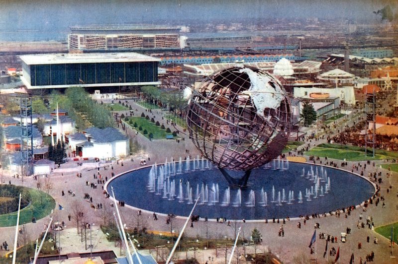 Unisphere and Fountain of the Continents