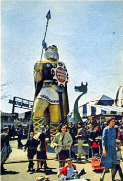 Minnesota Viking and ship