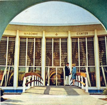 Masonic Center entrance