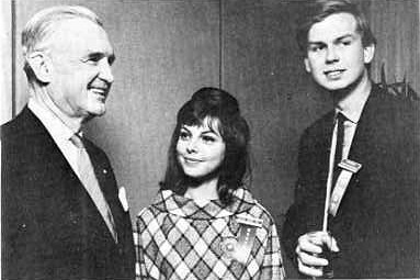 Lord Hinchingbrooke with Senator Symington