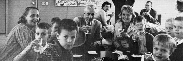 Margaret Truman and Clifton Daniel at the Lounge
