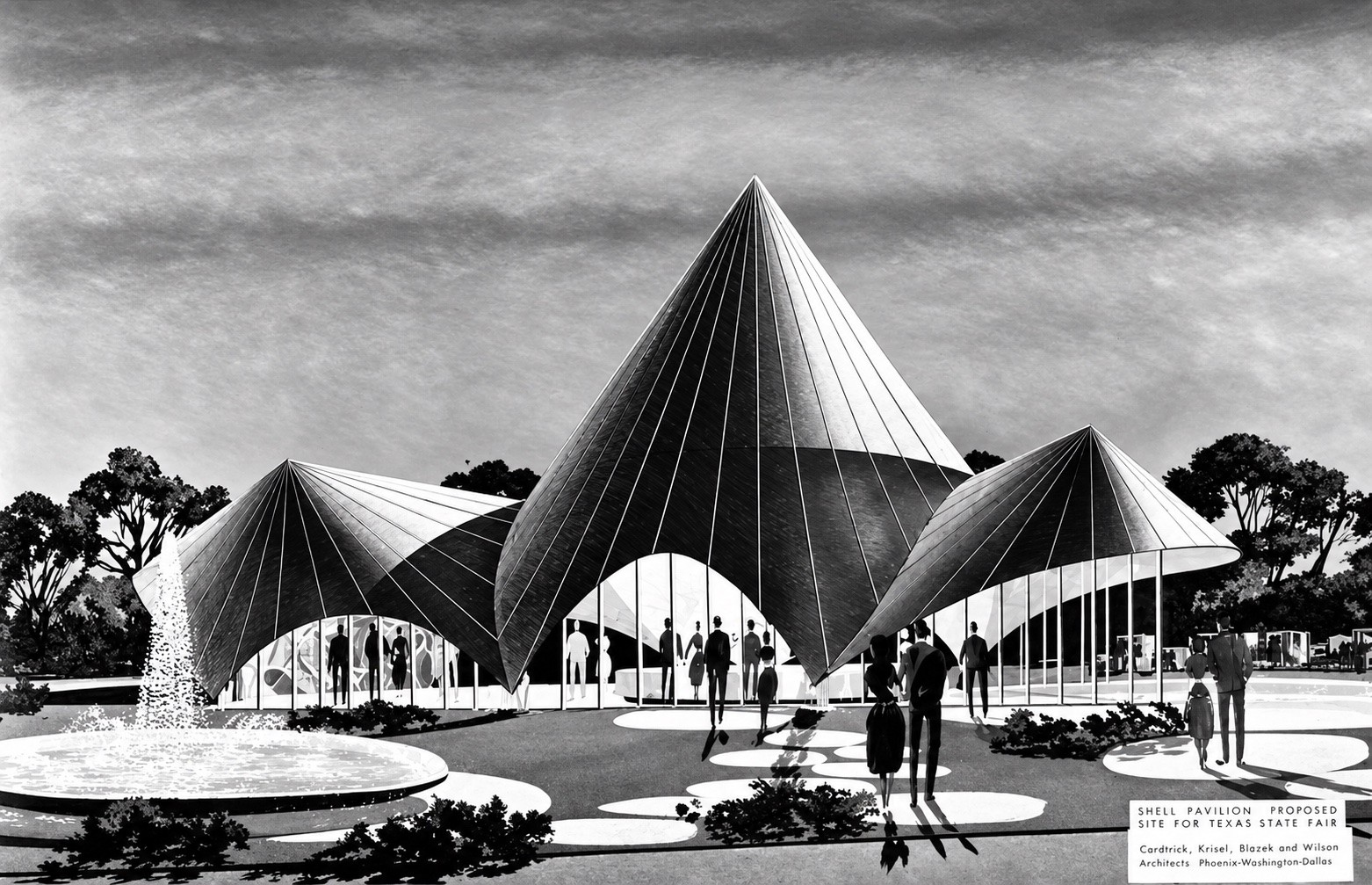 Sierra Leone pavilion at the 1964/1965 New York World’s Fair