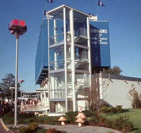 View from the Pavilion of American Interiors