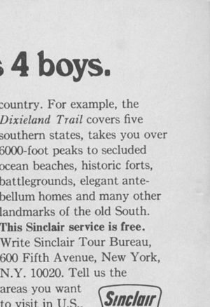 Sinclair advertisement