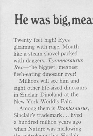 Sinclair advertisement