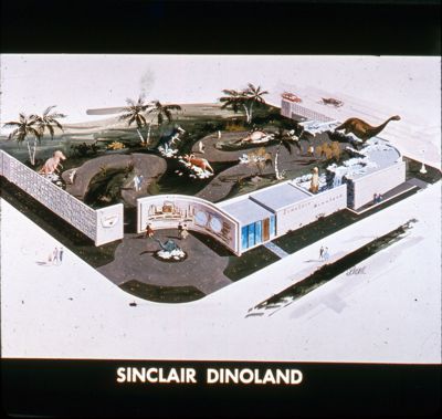 Artist's rendering of Sinclair Dinoland