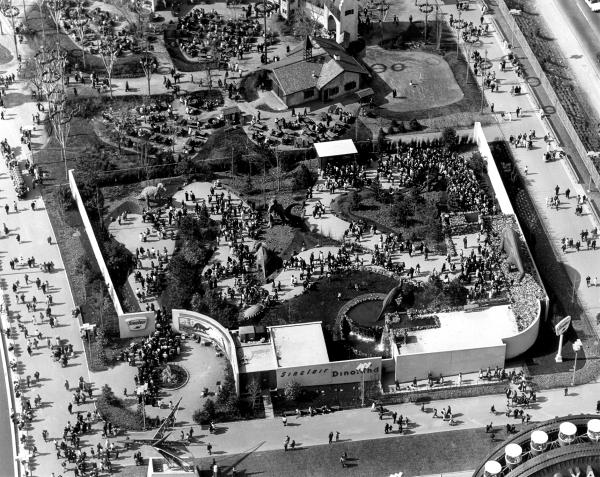 Aerial View of Sinclair's Dinoland