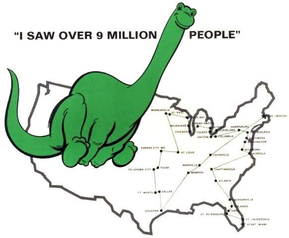 Dinosaur Tour 1966