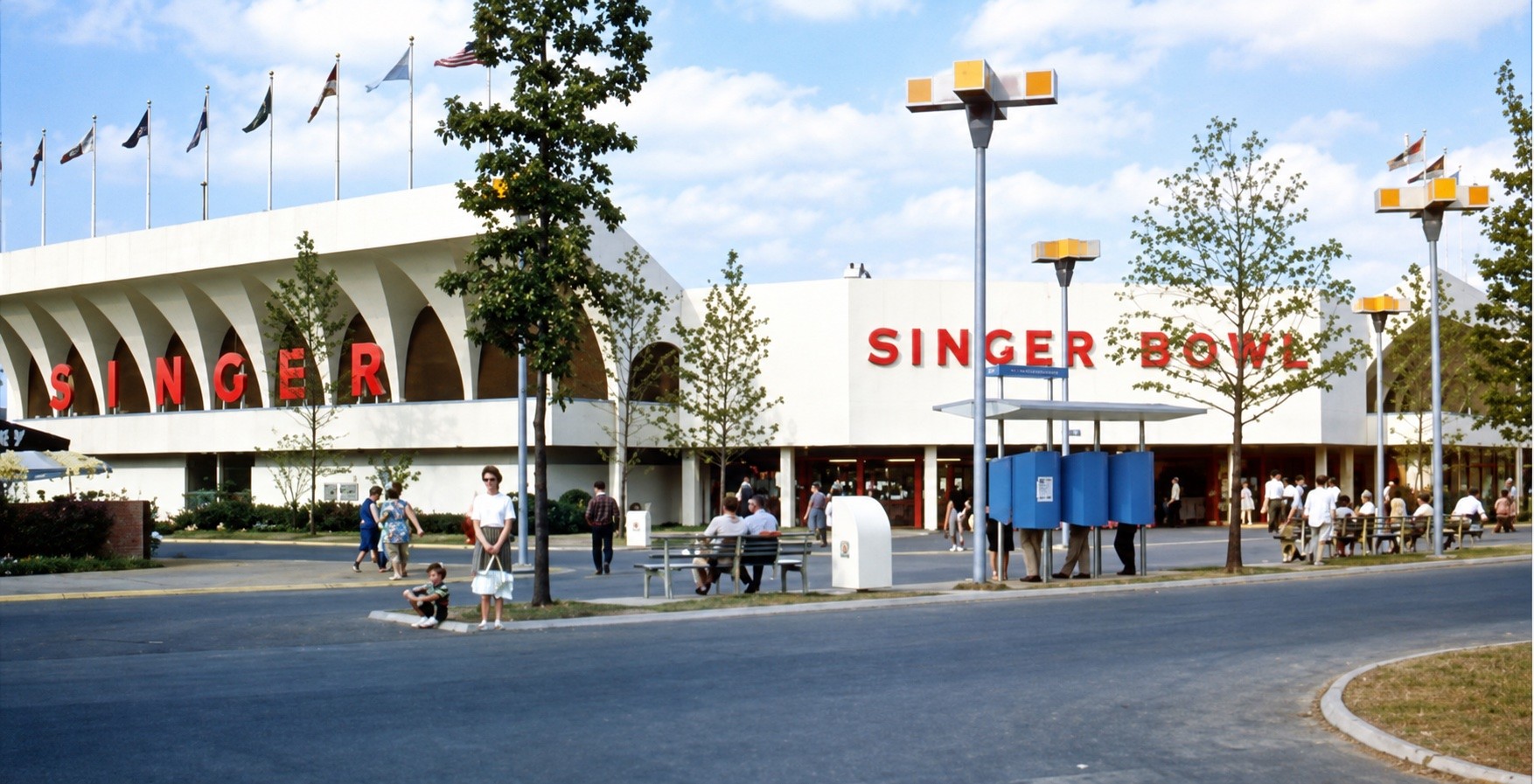 Singer Bowl at the 1964/1965 New York World’s Fair