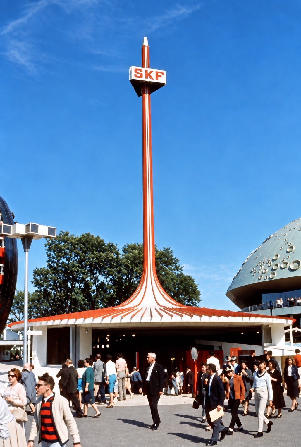 SKF pavilion at the 1964/1965 New York World’s Fair