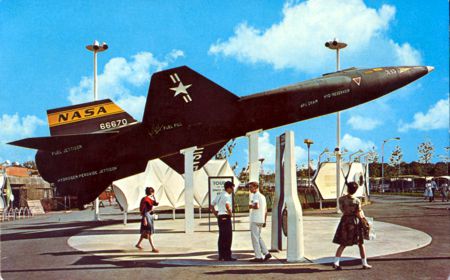 Replica of X-15 Rocket Plane - U.S. Space Park
