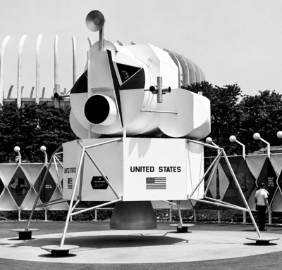 Lunar Lading Module on display at US Space Park