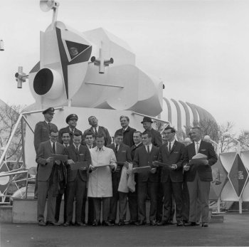 April 20, 1964 - Graduating Space Park Hosts receive their diplomas