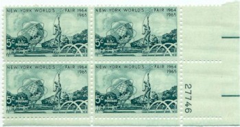 United States Plate Block — Scott #1244