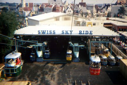 Swiss Sky Ride over the International Area of the Fair