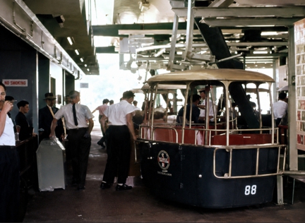 A look at the loading/unloading platform