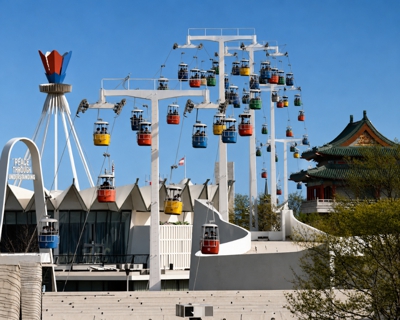 Swiss Sky Ride over the International Area of the Fair