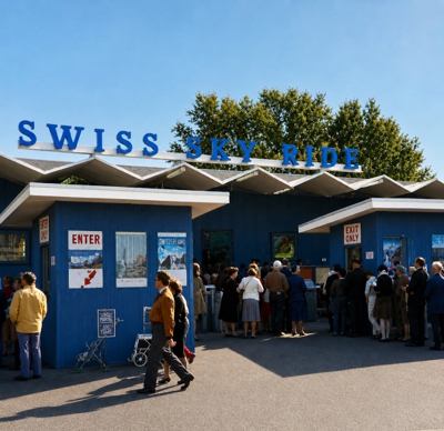 Swiss Sky Ride Ticket Booths