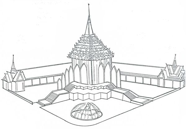 Thailand Pavilion artist's rendering