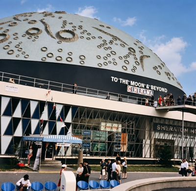 Transportation & Travel Pavilion's Moon Dome