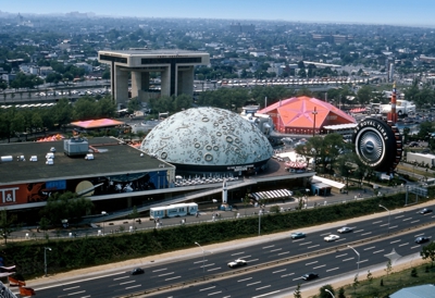 Transportation & Travel Pavilion from NY State Observation Tower