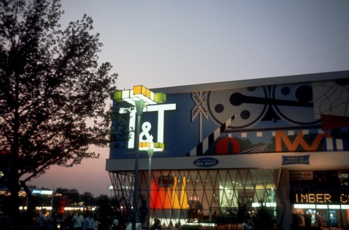 Colorful illuminations at T&T