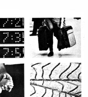 United Air Lines advertisement panel 2