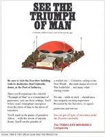 Travelers Insurance advertising booklet cover