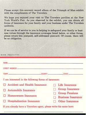 Thank You & Insurance Request Card
