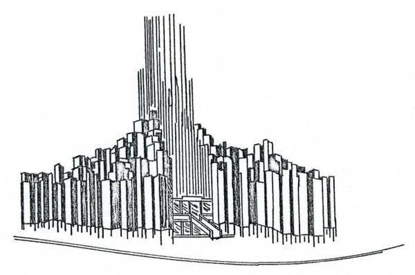 Tower of Light exhibit