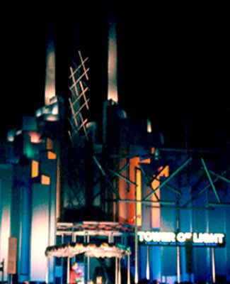 Tower of Light Entrance - Night View © Copyright Berksboy Collection