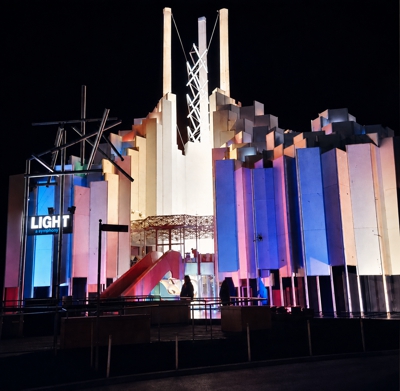 Tower of Light - Night View Online auction