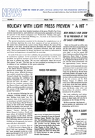 March 1965 - Holiday With Light Press Preview "A Hit" newsletter