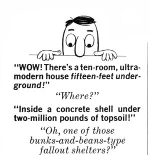 Underground World Home advertisement panel 1