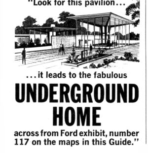 Underground World Home advertisement panel 3