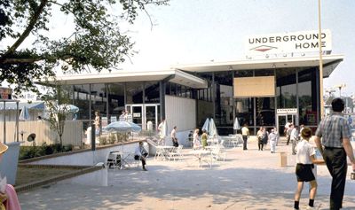 Entrance to the Underground Home