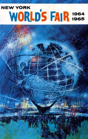 Blue Unisphere postcard No. 80480-B