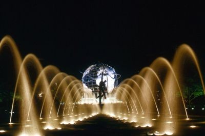 Unisphere and Fountain of the Fairs