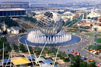 Unisphere from the NY State Observation Tower