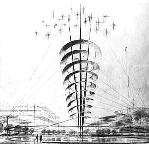 Journey to the Stars as envisioned by Walter Dorwin Teague Associates
