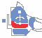 Federal and State area map