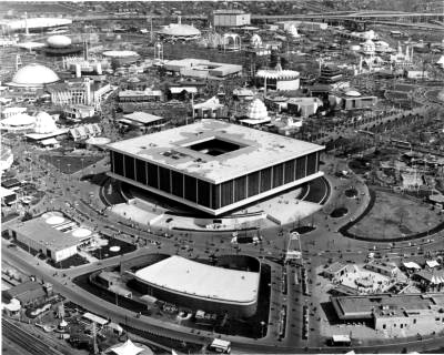 Aerial View of the U.S. Pavilion