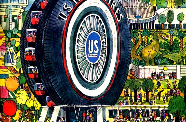 US Royal Giant Tire Ferris Wheel advertisement panel 2