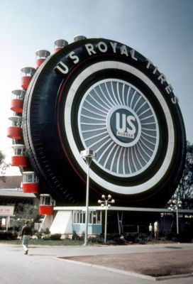 U.S. Rubber's Giant Tire Ferris Wheel