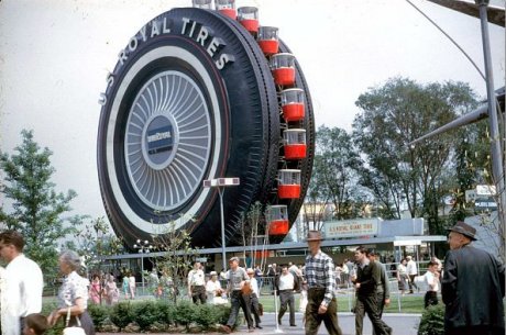 U.S. Rubber Giant Tire Ferris Wheel